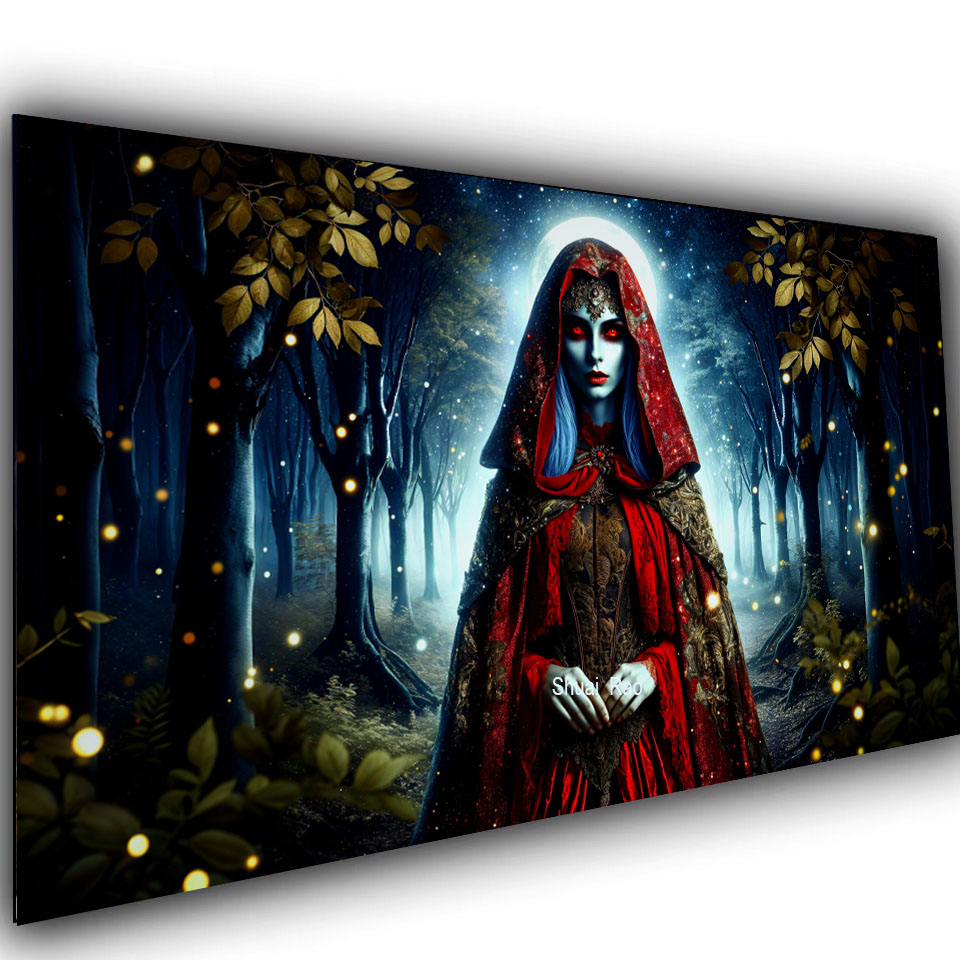 Women Bags Under 50 - Peinture diamant femme vampire gothique mystique,