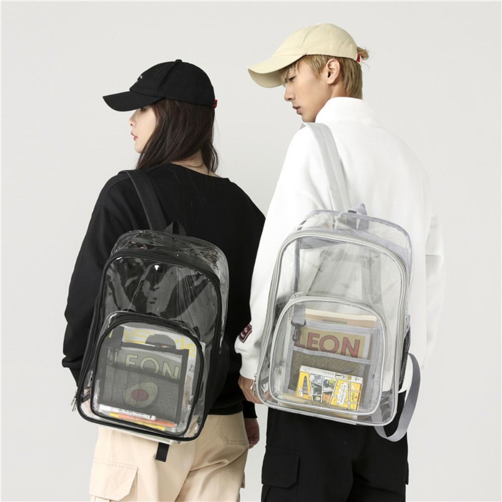 Jelly Bag Clear Pvc - Sac à dos transparent en PVC