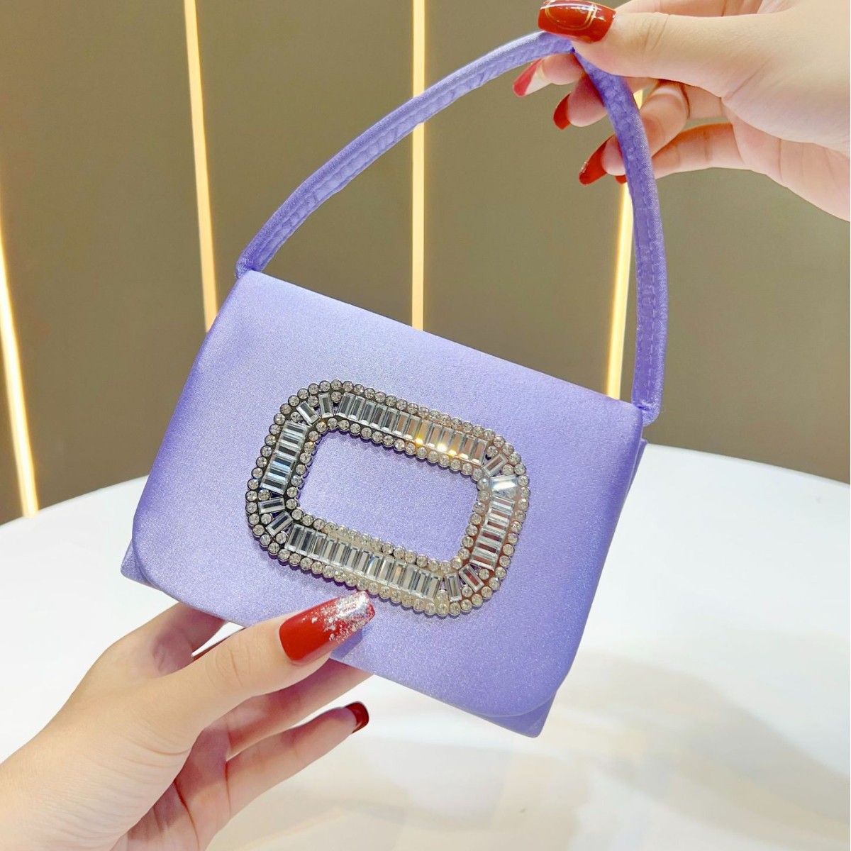 Mini sac à main carré de luxe  - Mini Purse Chain avis et prix