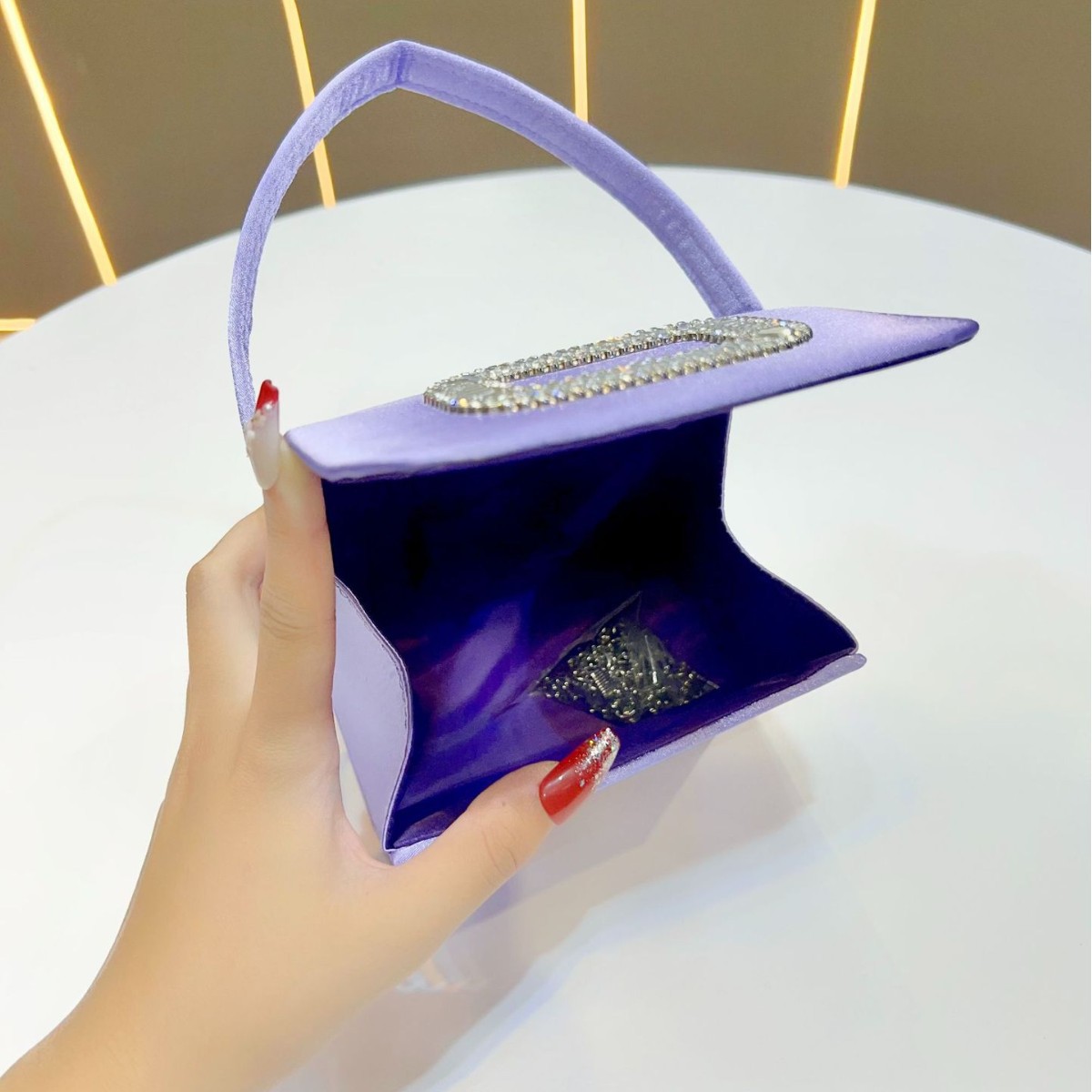 Mini sac à main carré de luxe  - Mini Purse Chain avis et prix