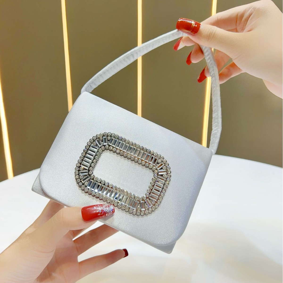 Mini sac à main carré de luxe  - Mini Purse Chain avis et prix