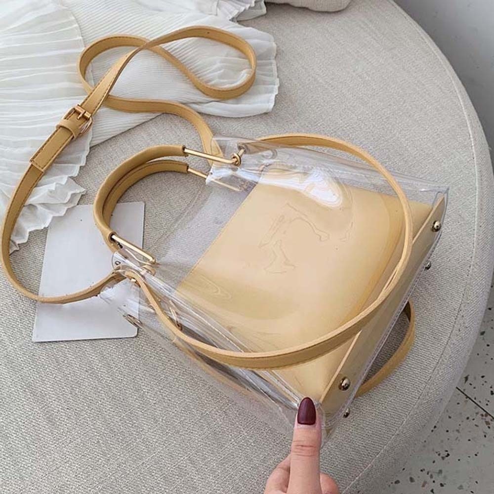 Sac transparent composite coul - Jelly Bag Clear Pvc avis et prix