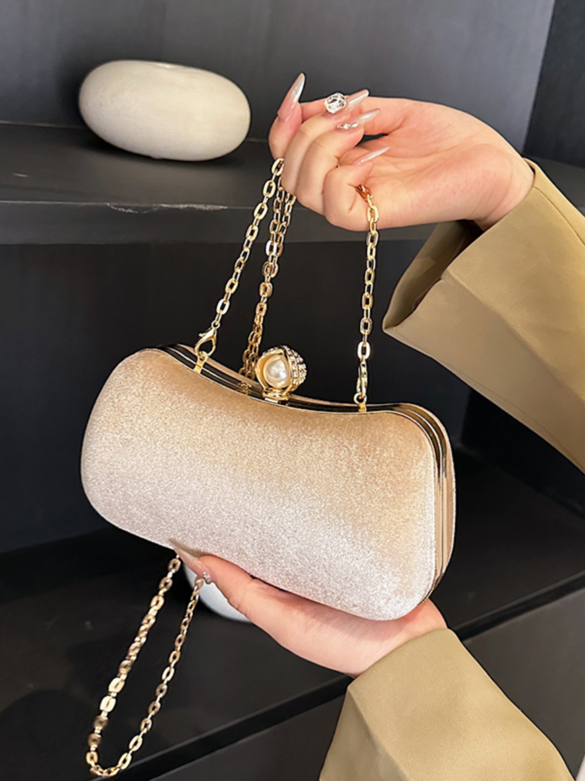 Pochette de Banquet haut de ga - Mini Purse Chain avis et prix