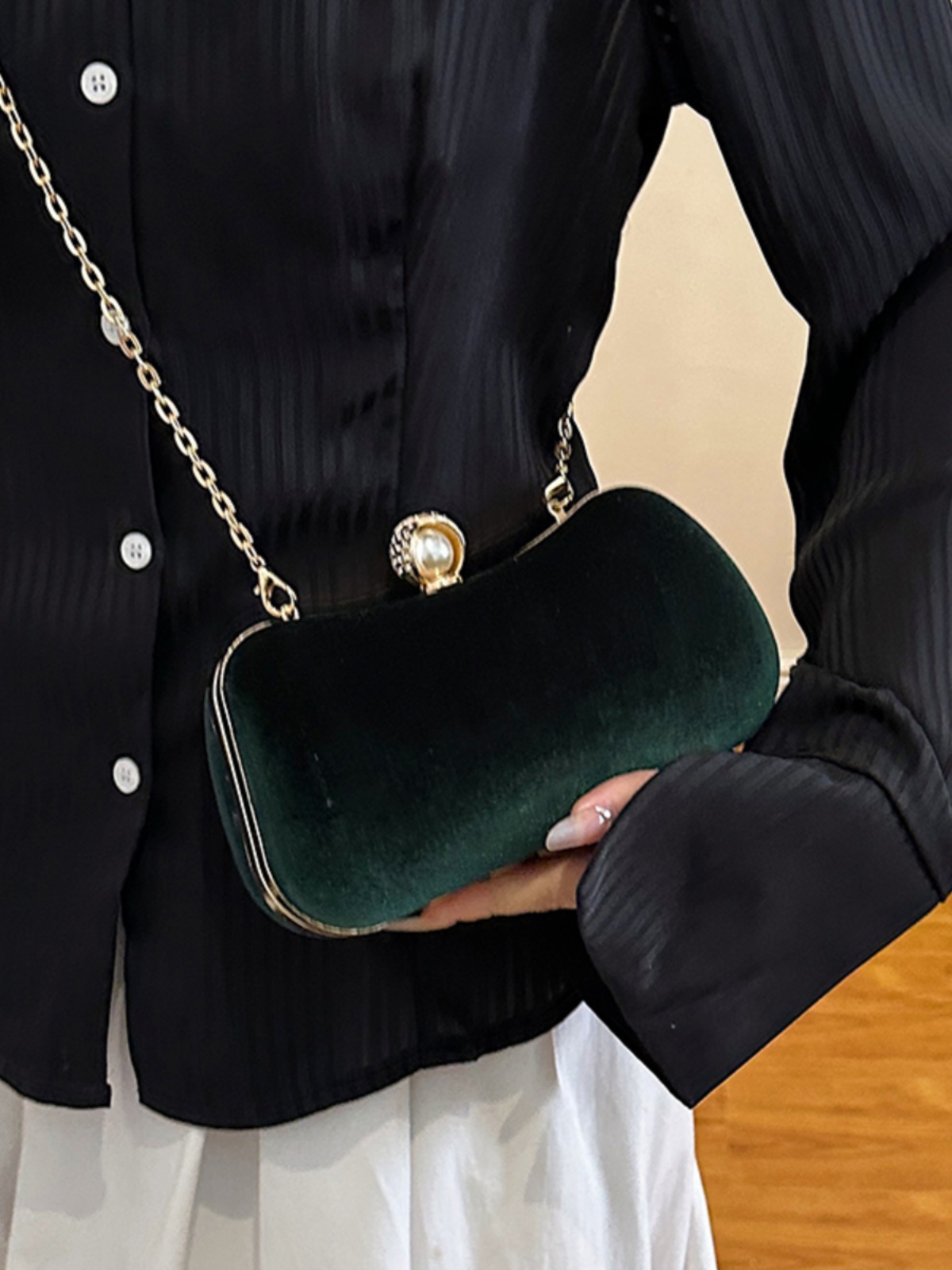 Pochette de Banquet haut de ga - Mini Purse Chain avis et prix