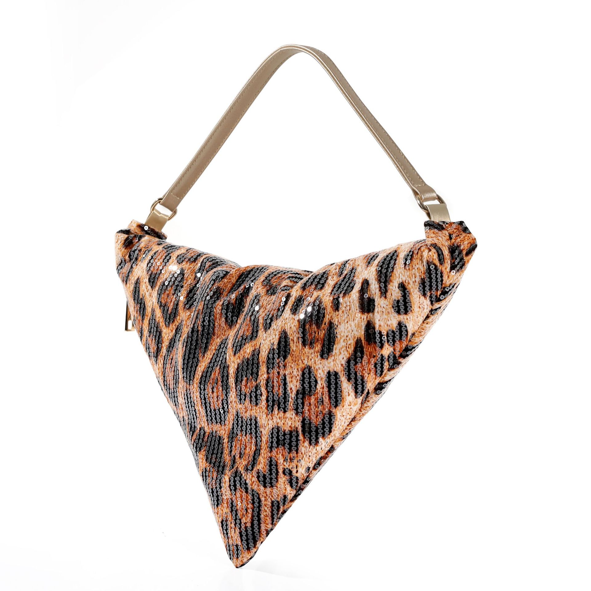 Sac croissant imprimé léopard, - Women Bags In Trend avis et prix