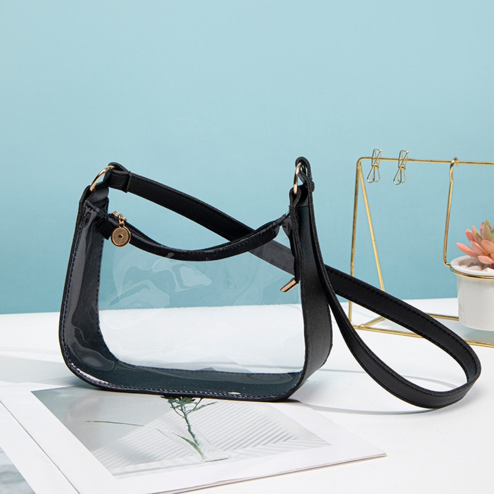 Sac bandoulière imperméable, g - Jelly Bag Clear Pvc avis et prix