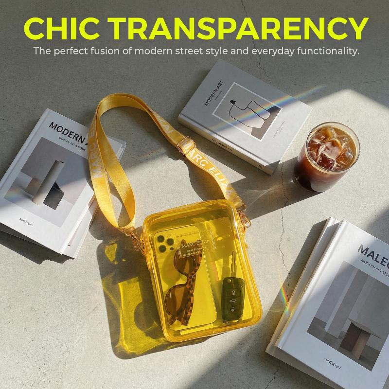 Sac messager en PVC transparen - Women Bags Daily Use avis et prix