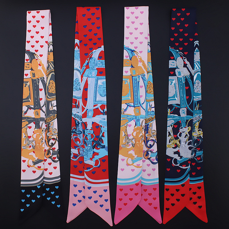 Petit Foulard de Tête à Imprim - Women Bags Luxury Brands avis et prix