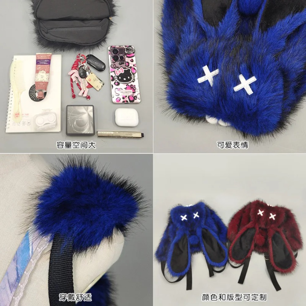 Sac à dos Y2K Punk en peluche  - Women X Bags avis et prix