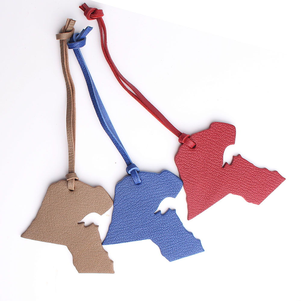 Porte-clés en vrai cuir nature - Women Bags Kuwait avis et prix